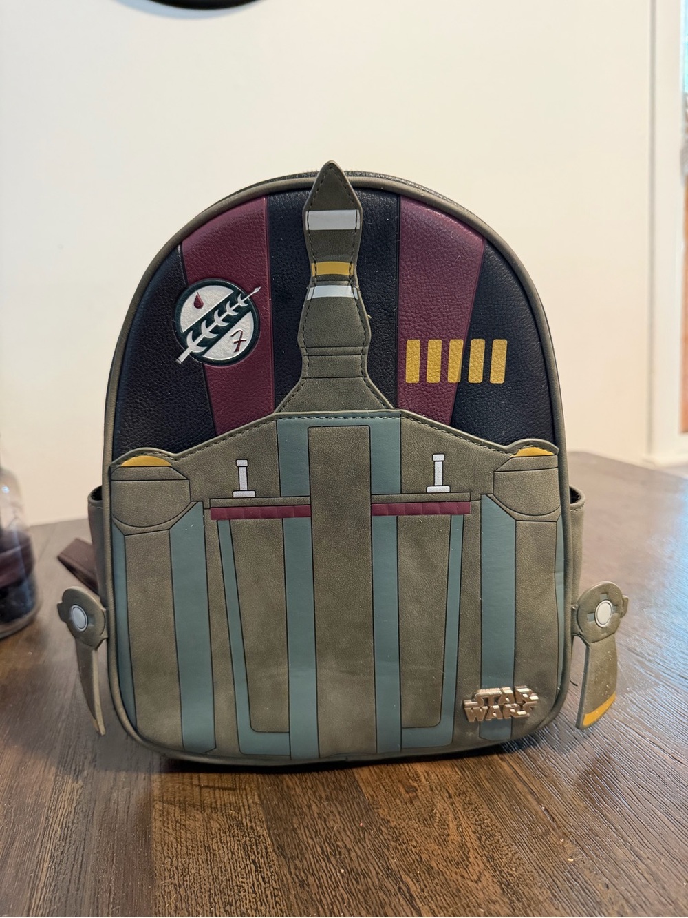 Star Wars Boba Fett Green Canvas Mini Backpack